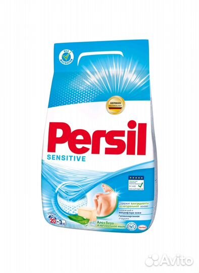 Порошок persil персил для чувствительной кожи 3 кг