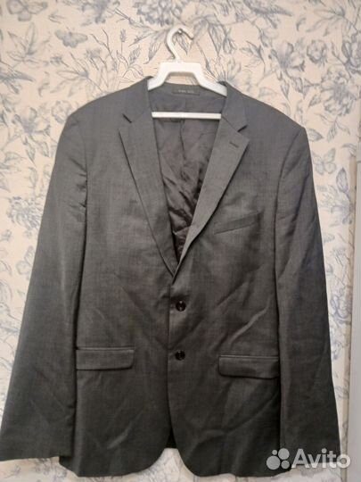Пиджак zara испания шерсть 50р