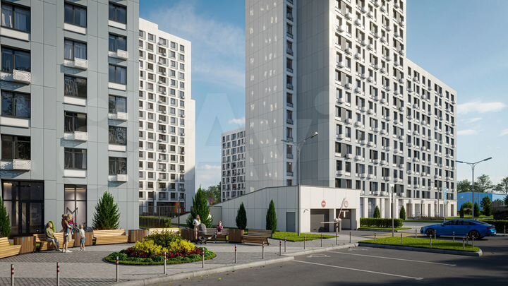 Квартира-студия, 21,2 м², 18/25 эт.