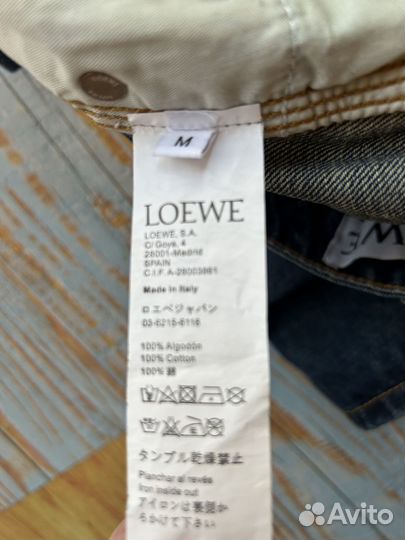 Джинсы Loewe