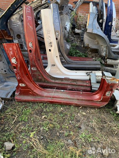 Порог со стойкой правый Hyundai Solaris 2011-2017