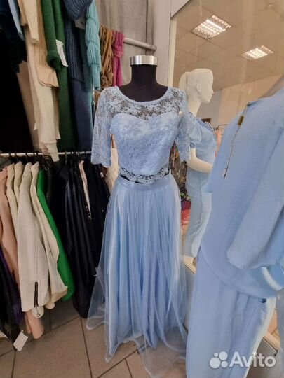 Платье шифоновое