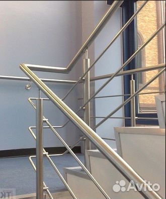 Перила из нержавейки, ограждение