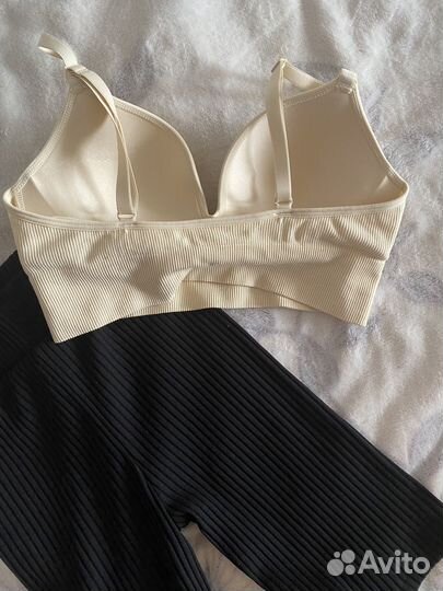 Комплект костюм велосипедки топ 42 44