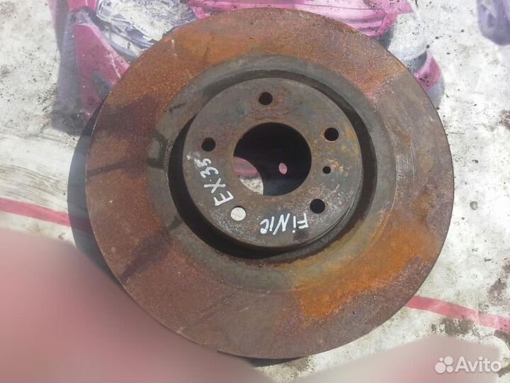 Диск тормозной передний вентилируемый Infiniti Inf