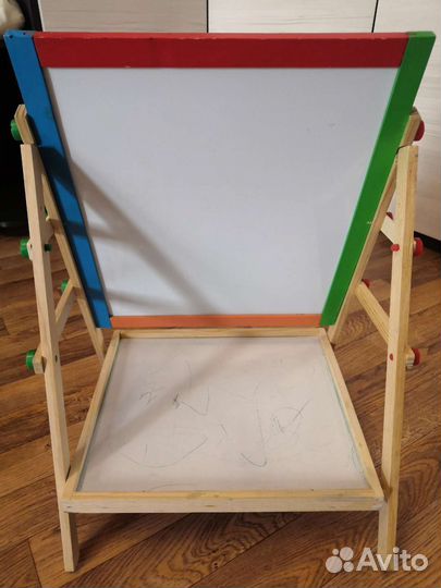 Мольберт детский двухсторонний