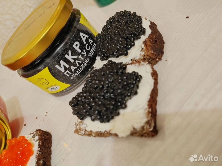 Красная икра чавыча штучно