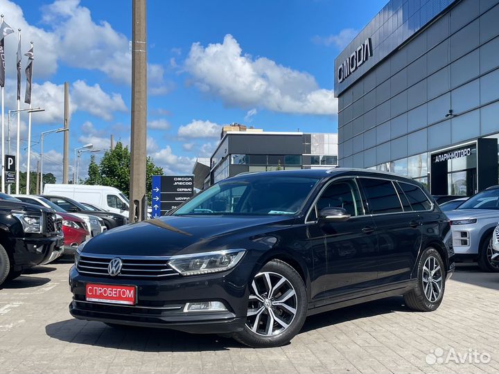 Volkswagen Passat 1.6 AMT, 2018, 166 000 км