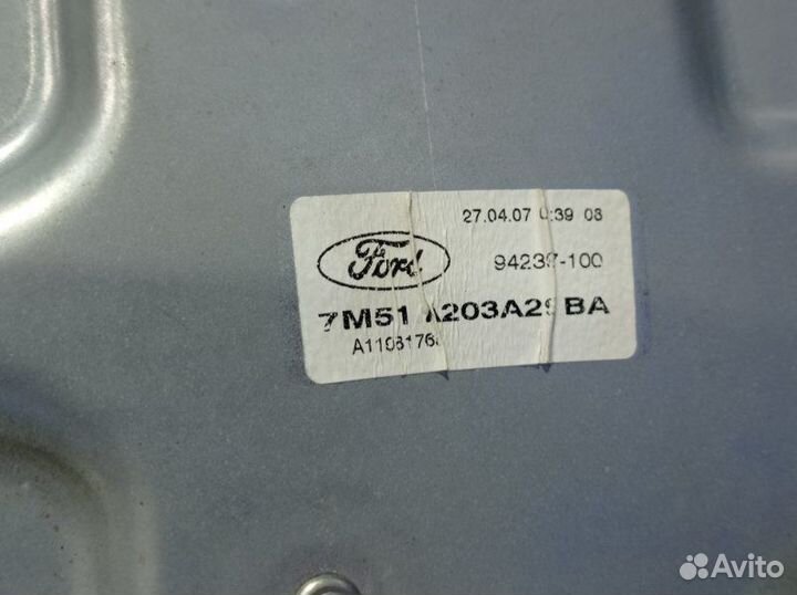 Трапеция стеклоподъемника Ford Focus 2 седан 2007