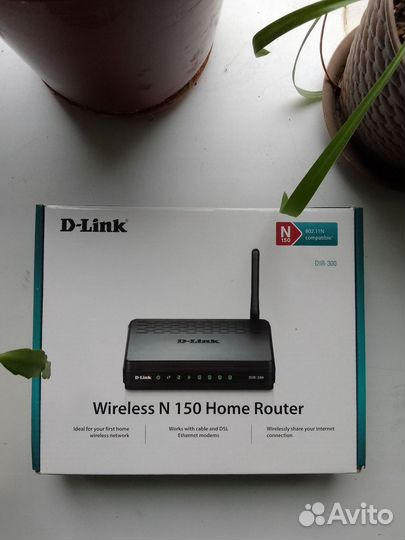 Wifi роутер вай фай D-link dir-300