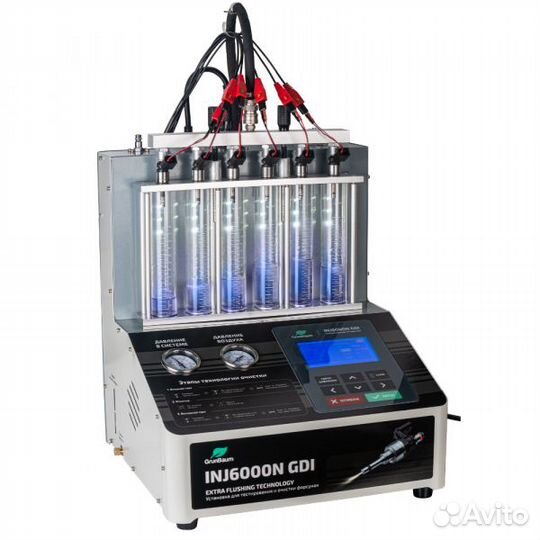 Стенд для чистки форсунок grunbaum INJ6000N GDI