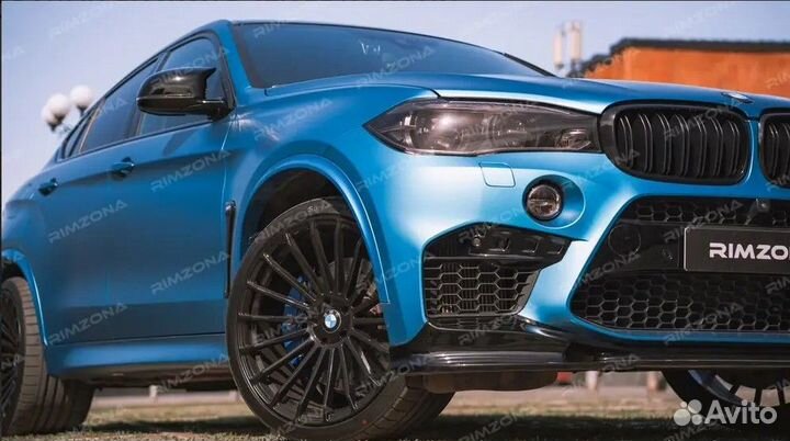 Кованые диски R22 на BMW X6. Свое производство