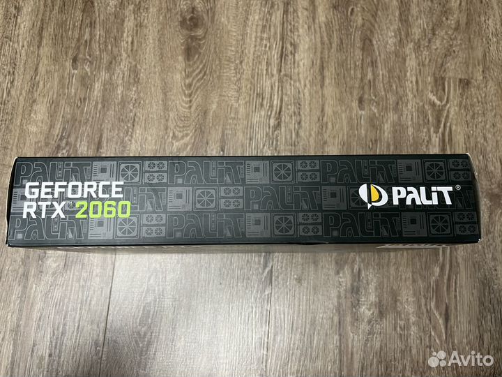 Видеокарта geforce rtx 2060 gamingpro palit 6 gb
