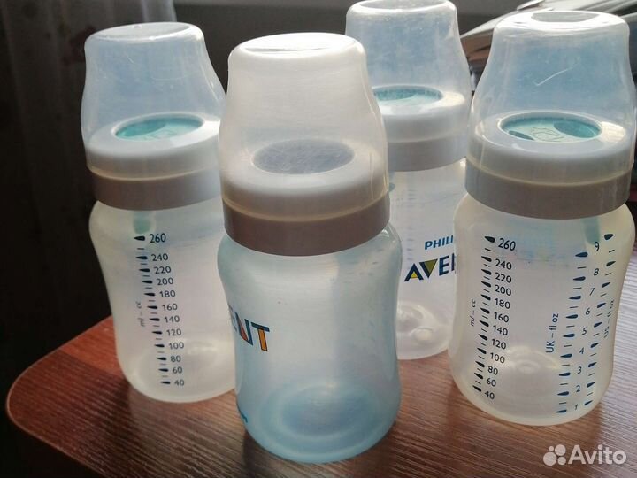 Бутылочки avent classic 125 и 260мл
