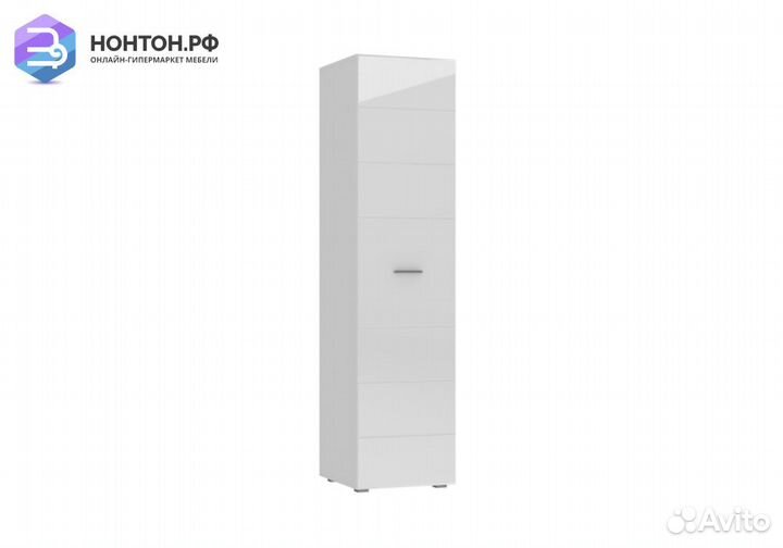 Пенал Gloss белый глянец / белый бриллиант