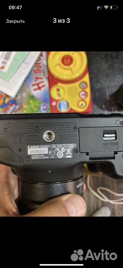 Зеркальный фотоаппарат canon