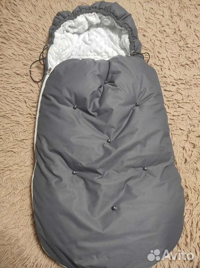 Зимний конверт в коляску