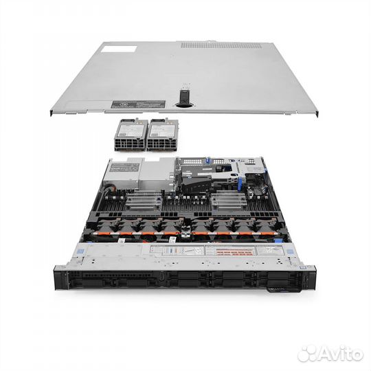 Сервер Dell R640 8SFF (2xGold 6148, 256GB)