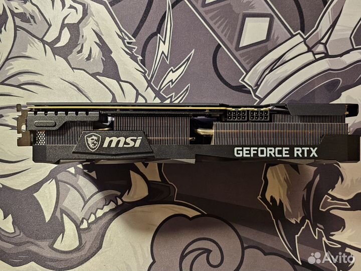 Видеокарта MSi GeForce RTX 3070Ti Ventus 3X чек