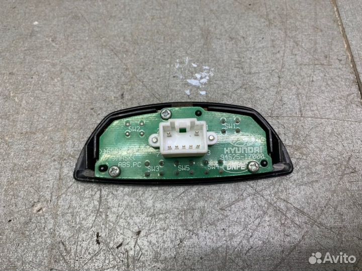 Кнопка управления часами Hyundai Matrix 1