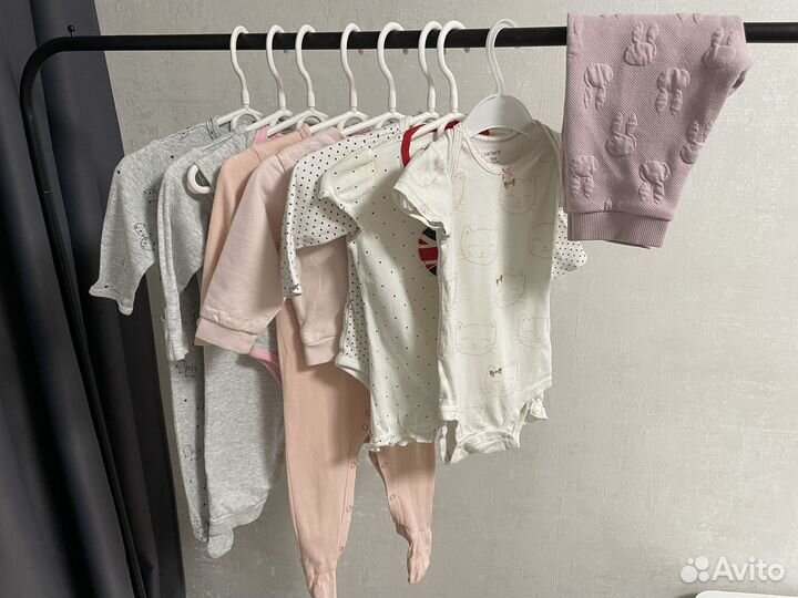 Одежда на девочку пакетом 68 74