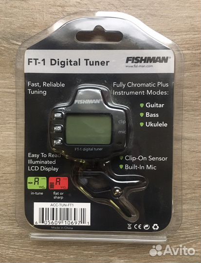 Тюнер для гитары Fishman