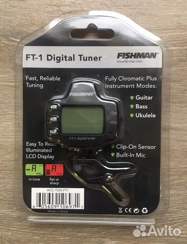 Тюнер для гитары Fishman