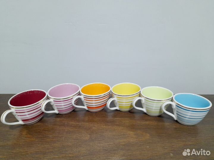 Набор кофейных чашек (6 шт)