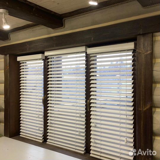 Жалюзи дерево и бамбук