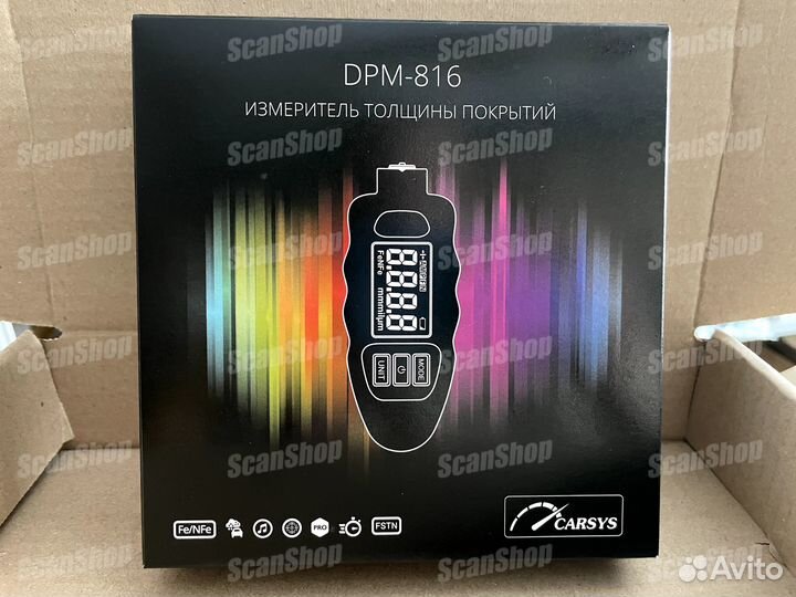 Толщиномер CarSys DPM-816 PRO