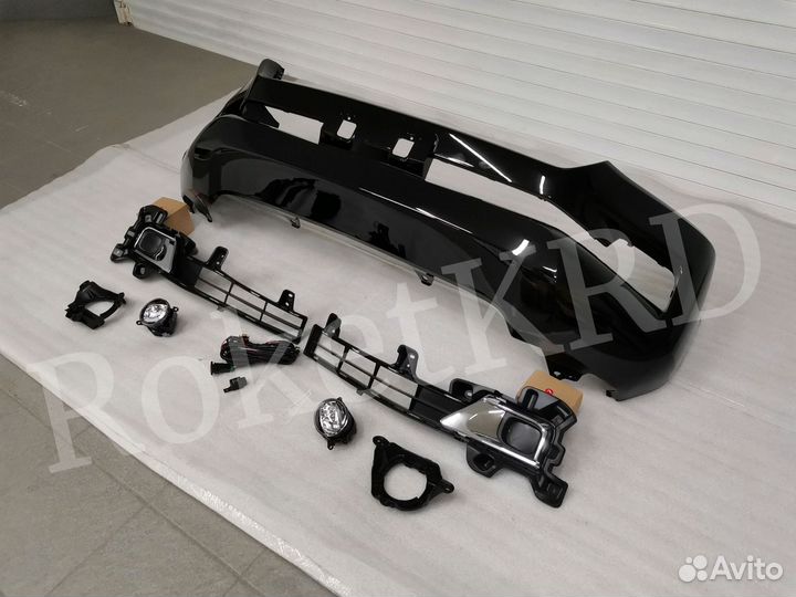 Бампер в сборе Toyota land cruiser 200 с 2016