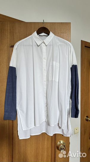 Рубашка zara oversize