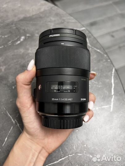 Объектив sigma 35 mm 1 4 canon