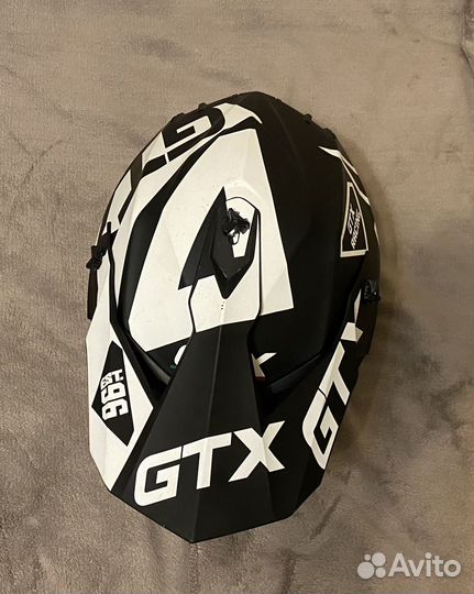 Шлем GTX 633 #11 gray (кроссовый)(архивный)