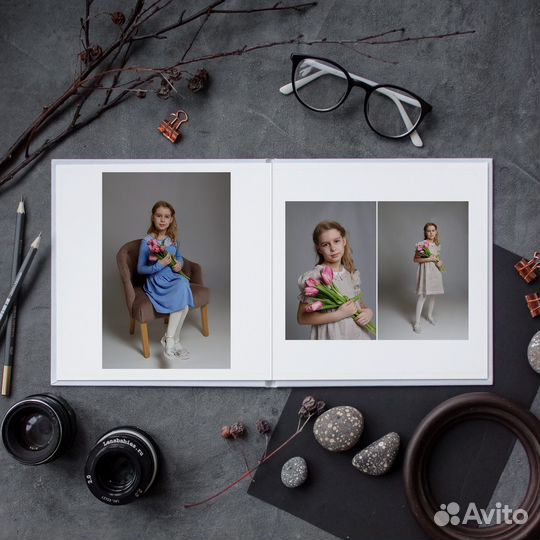 Фотокниги, виньетка, выпускные альбомы