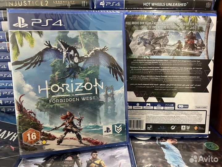 Диск Horizon Запретный Запад PS4 Новый