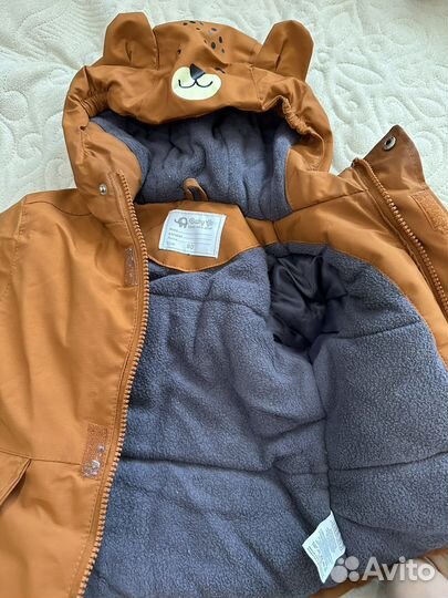 Куртка зимняя детская размер 80