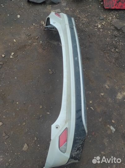 Задний бампер toyota rav4 xa40 рестайлинг