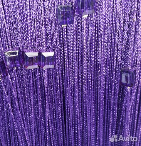 Шторы нитяные (кисея)