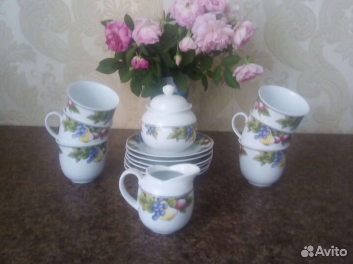 Кофейный сервиз colditz фарфор