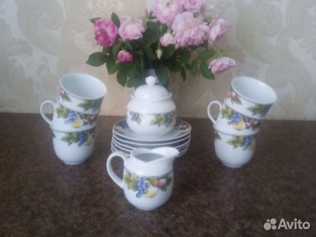 Кофейный сервиз colditz фарфор