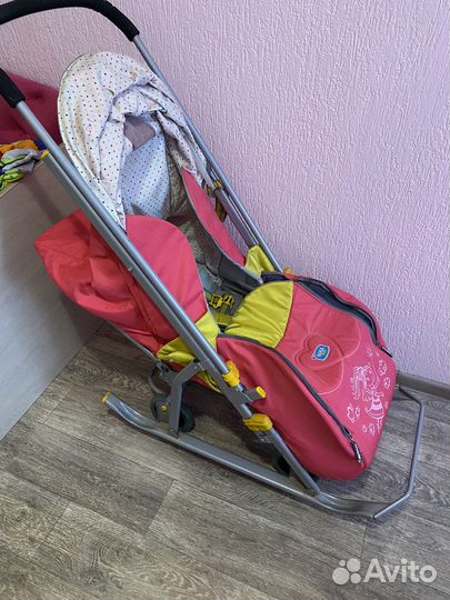 Коляска санки