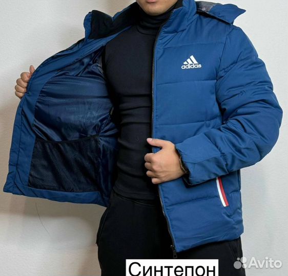 Зимняя куртка adidas мужская