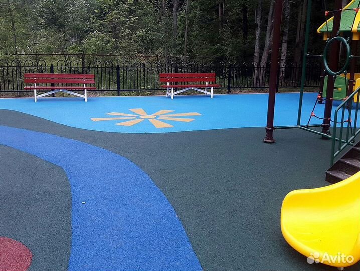 Резиновое покрытие/ Резиновая крошка