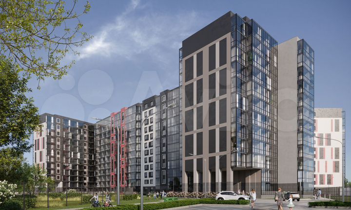 Квартира-студия, 24,6 м², 4/12 эт.