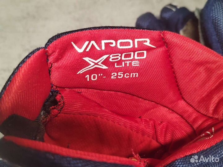 Краги хоккейные размер 10 Bauer vapor x800 lite бу