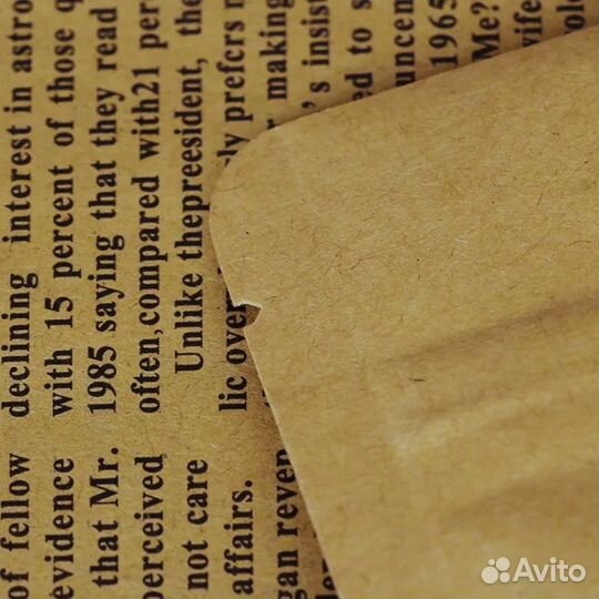 Крафт пакет с окном