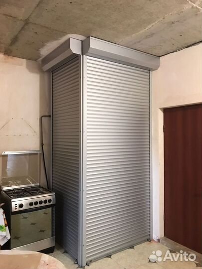 Рольставни на двери монтаж до 72 ч