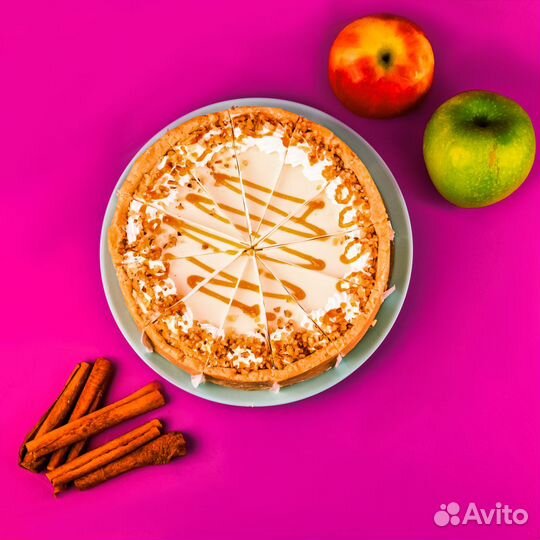 Чизкейк Нью-Йорк яблочный