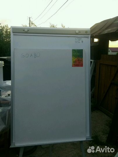 Мольберт - доска презентационная+ холст